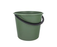 Bucket with plastikas handle 5 L žalias