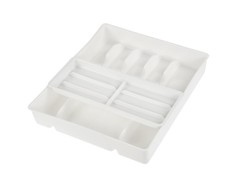Keeeper Saugotojas konteineris Užtaisas Ant baldų su Slider Baltas Filippa 1046..