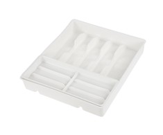 Keeeper Saugotojas konteineris Užtaisas Ant baldų su Slider Baltas Filippa 1046..