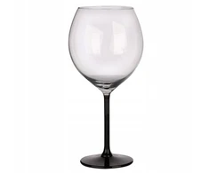 XXL Prosecco vyno taurė Altom Design su juoda kojele, 700 ml