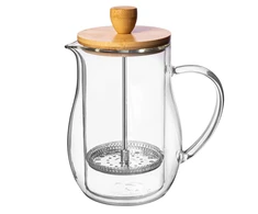 Thermal infuser with bamboo lid 400ml
