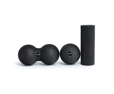 Masažinio volo bei kamuoliukų BLACKROLL BLACKBOX MINI rinkinys