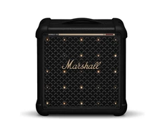 Nešiojama kolonėlė Marshall „Bromley 150“, juoda su žalvario spalvos detalėmis