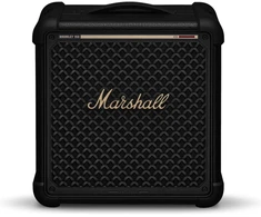 Nešiojama kolonėlė Marshall „Bromley 150“, juoda su žalvario spalvos detalėmis