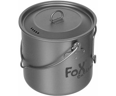 Max Fuchs Kelioninis puodas MFH Fox Outdoor Titanium 1,1 l