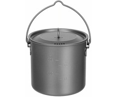 Max Fuchs Kelioninis puodas MFH Fox Outdoor Titanium 1,1 l