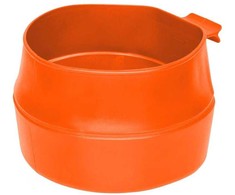 Švediškas sulankstomas puodukas WILDO Fold-a-cup 600ml Oranžinis