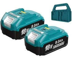 ACG Akumuliatorius Makita įrankiams Li-Ion 18V 8Ah PWB USBC/A 2VNT. + dėklas