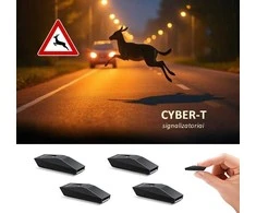 Cyber T Ultragarsiniai švilpukai automobiliui. Laukinių gyvūnų baidymo signalizatoriai
