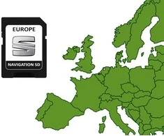 MCM Navigacijos atnaujinimo kortelė SEAT Navi System Plus