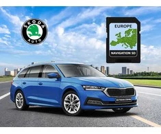 MCM Navigacijos kortelė ŠKODA RNS Amundsen Europe Central-West