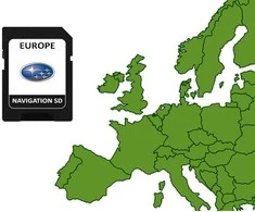 MCM Navigacijos kortelė SUBARU JAV Gen.1 Europe