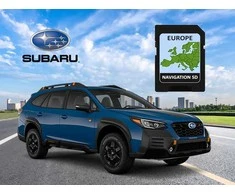 MCM Navigacijos kortelė SUBARU JAV Gen.2 Europe