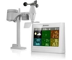 BRESSER 5-in-1 Comfort Orų stotelė with Colour Ekranas baltas
