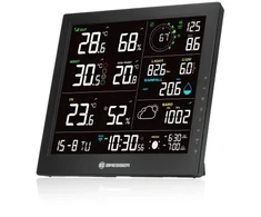 BRESSER 8 viename „MeteoTemp JW“ namų meteorologinė stotelė su „Wi-Fi“