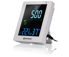 BRESSER CO² oro kokybės monitorius Smile baltas