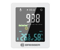 BRESSER CO² oro kokybės monitorius Smile baltas