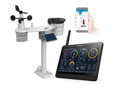 BRESSER MeteoCham9 viename Wi-Fi meteorologinė stotelė su skaitmeniniu nuotraukų rėmeliu