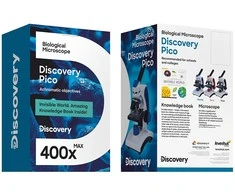 Discovery Pico Terra Mikroskopas su knyga