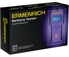 Ermenrich Zing AL40 akumuliatoriaus testeris