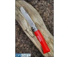 Vaikiškas peilis My first Opinel Nr.7 raudona rankena