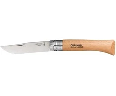 Opinel Nerūdijančio plieno peilis Nr.10 buko rankena