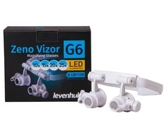 Levenhuk Zeno Vizor G6 Magnifying Glasses 10/15/20/25x
