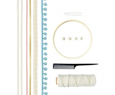 Buki France Kūrybinis rinkinys Makramė Sapnų gaudyklė 19cm Buki