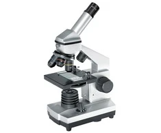 Mikroskopas Bresser Junior Biolux CA 40X-1024X su eksperimentiniu rinkiniu ir išmaniojo te