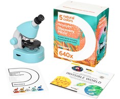 Mikroskopas, Discovery Micro Marine, 40x-640x, su knyga