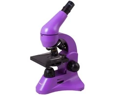 Mikroskopas Levenhuk Rainbow 50L Amethyst 40x–800x su eksperimentiniu rinkiniu K50