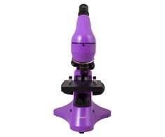 Mikroskopas Levenhuk Rainbow 50L Amethyst 40x–800x su eksperimentiniu rinkiniu K50