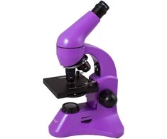 Mikroskopas Levenhuk Rainbow 50L PLUS Amethyst 64x–1280x su eksperimentiniu rinkiniu K50