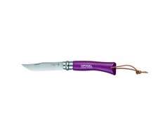Opinel Trekking Nr 7 nerūdijančio plieno peilis, violetinis