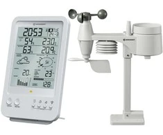 Orų centras 5-in-1 baltas, BRESSER