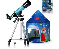 Teleskopas BRESSER JUNIOR 50/360 su palapine