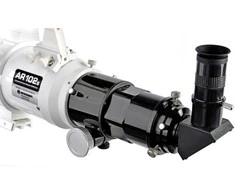 Teleskopas, BRESSER Messier AR-102s/600 Hexafoc EXOS-1/EQ4, su apertūra saulės filtru