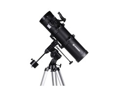 Teleskopas BRESSER SKY Spica 130/650 EQ3 su išmaniojo telefono kameros adapteriu