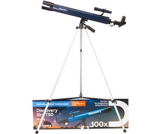 Teleskopas su knyga Discovery Sky T50 (RU)