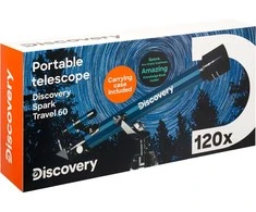 Teleskopas su knyga Discovery Spark Travel 60 (EN)
