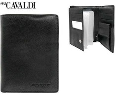 4U Cavaldi Portfel męski PU+sk&oacute;ra M302-PU