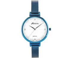 MOTERIŠKAS LAIKRODIS ALBATROSS ABBC22 (za544e) mėlynas / sidabrinis