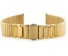 Bisset bracelet (bb024a) - stretchable - auksinis 16mm