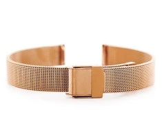 Bransoleta Pacific 04E - siatka HQ - rosegold 12mm