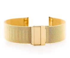 Pacific M6 bracelet - HQ mesh - 18mm auksinis