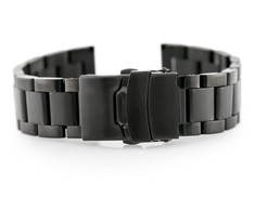 Bransoleta Pacific M3 - Solid Steel - juoda 20mm