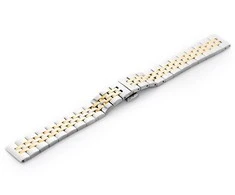 Pacific Model 4 bracelet - sidabrinis and auksinis 14mm