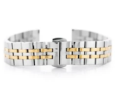 Pacific Model 4 bracelet - sidabrinis and auksinis 14mm