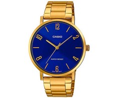 Casio Vyriškas laikrodis MTP-VT01G-2B2 + DĖŽUTĖ