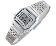 CASIO LA680WA-7 MOTERINIS LAIKRODIS (zd631b) + DĖŽUTĖ